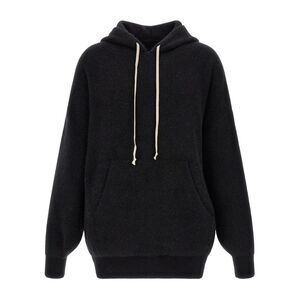 Rick Owens Black Marabou Men's Sweatshirt